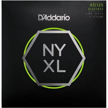 D'Addario NYXL45125 Струни за 5-струнна бас китара