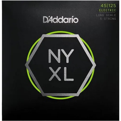 D'Addario NYXL45125 Струни за 5-струнна бас китара