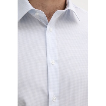 Calvin Klein Риза Calvin Klein в синьо с кройка по тялото с класическа яка LV019EU031 (LV019EU031)