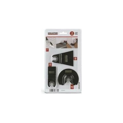 Sada příslušenství Kreator KRT990040 pro oscilační brusky 3ks