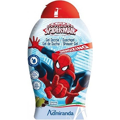Air Val Spiderman sprchový gél a šampón 2 v 1 pre deti 400 ml