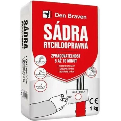 Sádra rychloopravná 5 kg pytel bílá