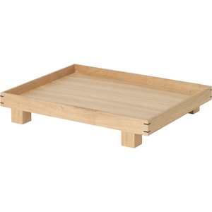 Ferm Living Поднос Bon дървен 28 см естествен (3398)