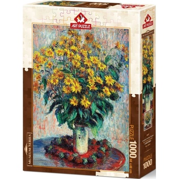 Art Puzzle Пъзел Art Puzzle от 1000 части - Цветовете на йерусалимския артишок (5247)