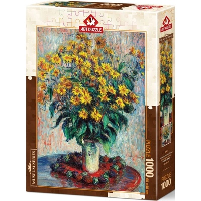 Art Puzzle Пъзел Art Puzzle от 1000 части - Цветовете на йерусалимския артишок (5247)