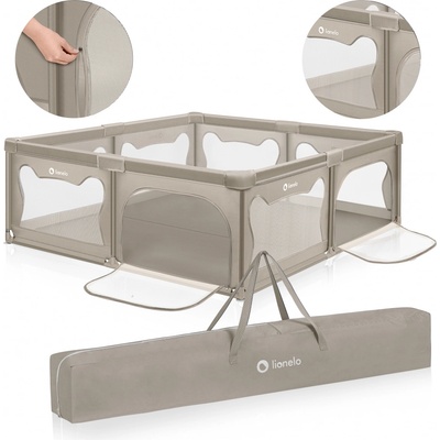 Lionelo ohrádka Willow XL Beige Sand