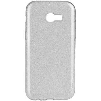 Forcell Блестящ Силиконов Калъф за SAMSUNG A3 2016, FORCELL Shining Case, Сребрист (5901737411310)