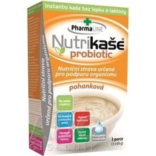 Nutrikaša Probiotic pohanková 3 x 60 g