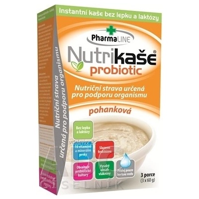 Nutrikaša Probiotic pohanková 3 x 60 g