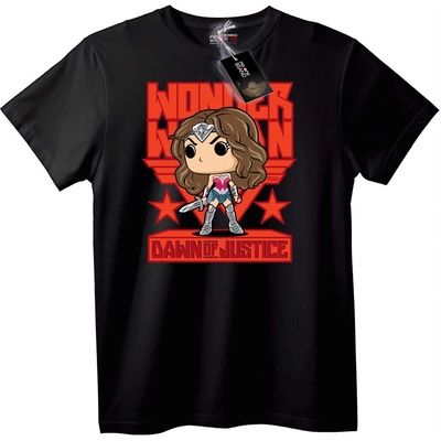 NOONEBRAND Тениска Wonder Woman Зората на Справедливостта - XS, Black