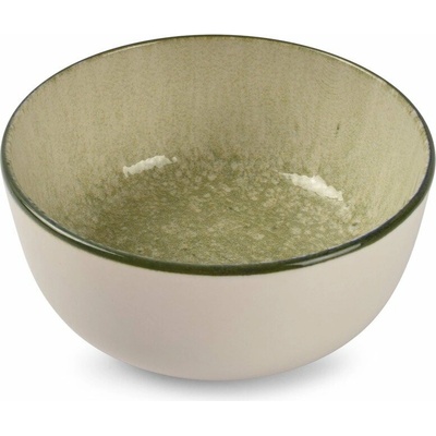 ONA Gravel Zelená krémovo biela kameninová miska 740 ml