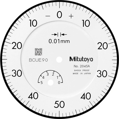 Mitutoyo Úchylkoměr číselníkový analogový s očkem 5/0,01mm mitu-2045a