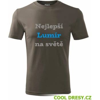 Tričko nejlepší Lumír na světě Tričko se jménem army