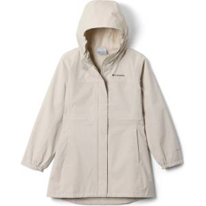 Columbia Детско водоустойчиво яке Columbia Kid's Hikebound Long Jacket Waterproof jacket - Dark Stone - размер XS (703-6869-0212)