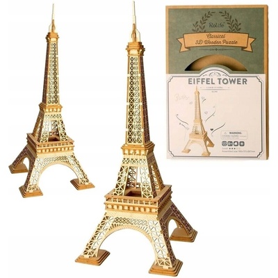 Robotime 3D puzzle Eiffelova věž 121 ks – Zboží Dáma