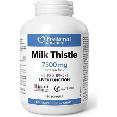 Natural Factors Milk Thistle, 180 софтгел капсули, Natural Factors (00651 PN)