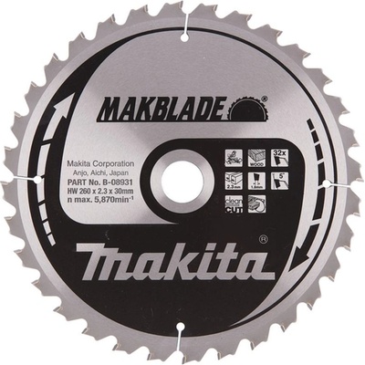 Makita B-08931 Pilový kotouč 260x30mm 32 zubů
