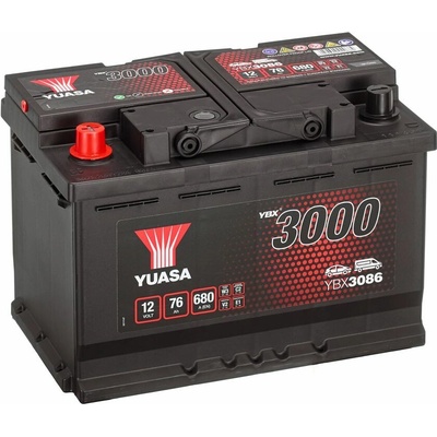 Yuasa YBX3000 12V 75Ah 650A YBX3086