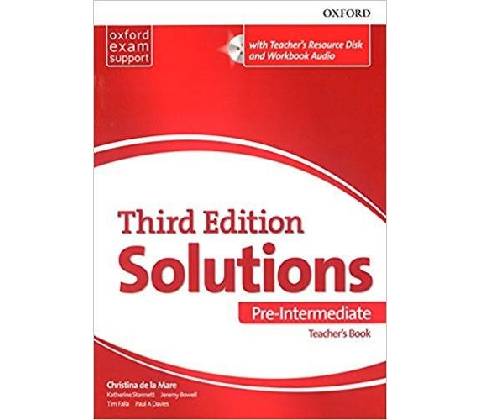 Solutions 3rd Edition Pre-Intermediate Teacher's Pack