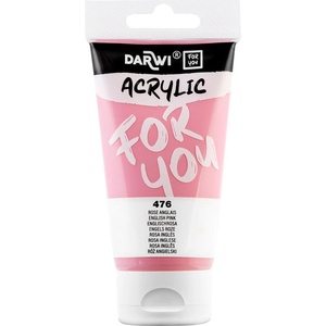 Darwi Dfy АКРИЛНА боя English Pink 75 ml 1 бр (DF5150075476C)