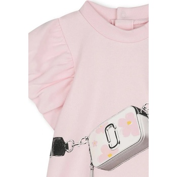 Marc Jacobs Бебешка памучна рокля Marc Jacobs (W60507.60.71)