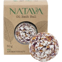 Natava Olejová guľa do kúpeľa Ruža 50 g