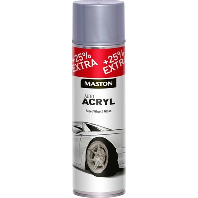 MASTON Akrylová farba v spreji na kovové diely 500 ml