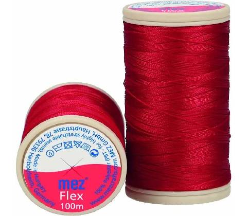 Elastická polyesterová nit 8229 Bordó