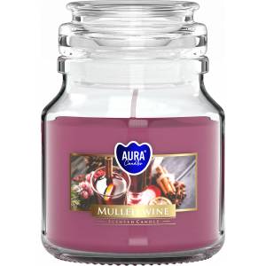 BISPOL Ароматна свещ Bispol Aura - Mulled Wine, 120 g (snd71-195)