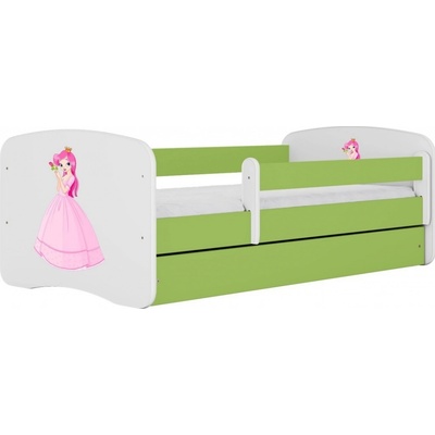 Kocot kids Babydreams princezna zelená bez šuplíků bez matrace
