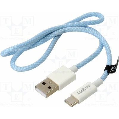 Logilink CU0329 USB 2.0 USB A vidlice USB C vidlice 500mm modrý