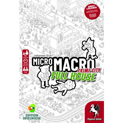 Pegasus Spiele MicroMacro: Crime City 2 Full House