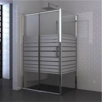 Inter Ceramic Душ кабина ICS 118/120NEW + ICS 111/31/90, 120-140x90х190см, 5мм (118/120NEW + ICS 111/31/90)