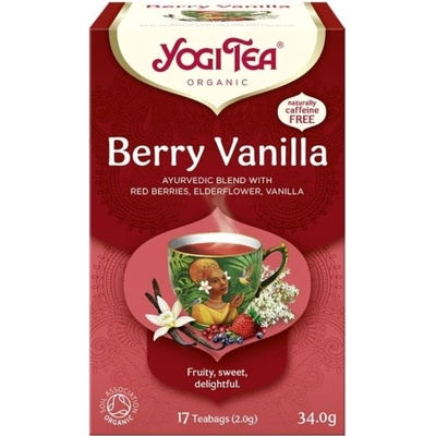Yogi Tea Bio Berry Vanilka 17 x 2 g