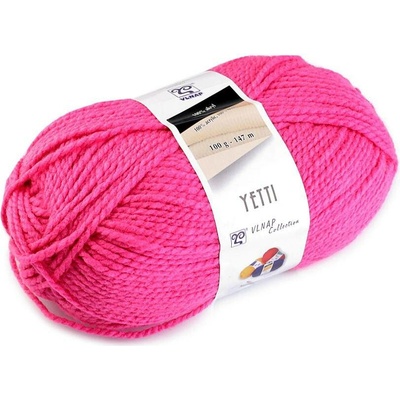 Pletací příze Yetti 100 g Varianta: 5 (52723) růžová malinová, Balení: 1 ks 40184/72742/179697
