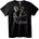 NOONEBRAND Тениска Тексаско Клане - L, Black