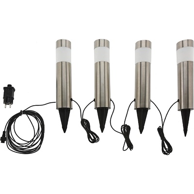 Koopman СОЛАРНА led ЛАМПА ПОДОВА af5000450 К-КТ 4бр (af5000450)