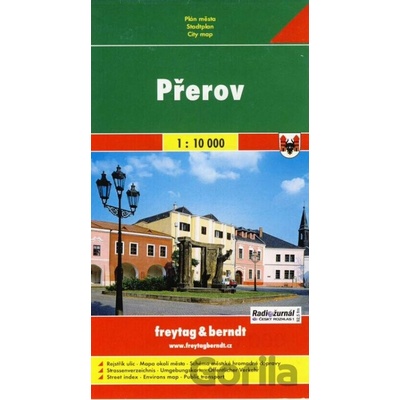Plán města Přerov :