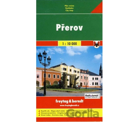 Plán města Přerov :