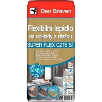 Den Braven SUPER FLEX C2TES1 Flexibilní lepidlo na obklady a dlažbu 25 kg