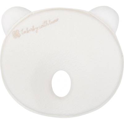 KikkaBoo Мемори ергономична възглавница Bear Airknit White