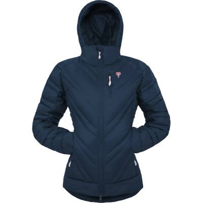 Grüezi Bag Дамско пухено яке Grüezi bag Women's Faithful Downwool Jacket Down jacket - Blue Ashes - размер XS (104-3092-0811)