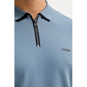HUGO Памучна тениска с яка hugo (50511721)
