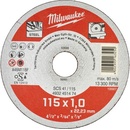 Milwaukee řezný kotouč 115x1 mm 4932451474