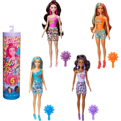 Barbie Color Reveal Séria Farebné vzory Sortiment HRK06