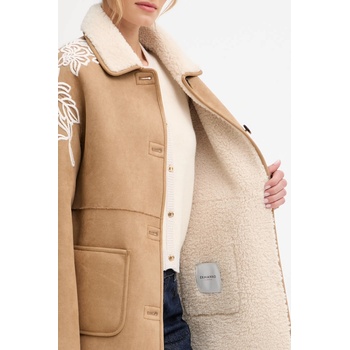 ERMANNO Firenze Палто ERMANNO Firenze в бежово 57TD062E5A (57TD062E5A)