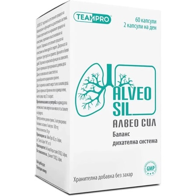 TeamPro Alveo Sil, 60 капсули, TeamPro