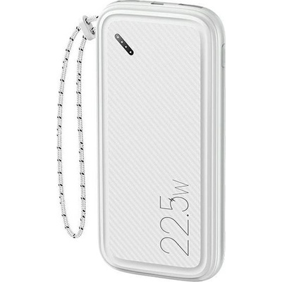 USAMS PB56 10000 mAh бяла power bank с бързо зареждане (US-CD151) (US-CD151)