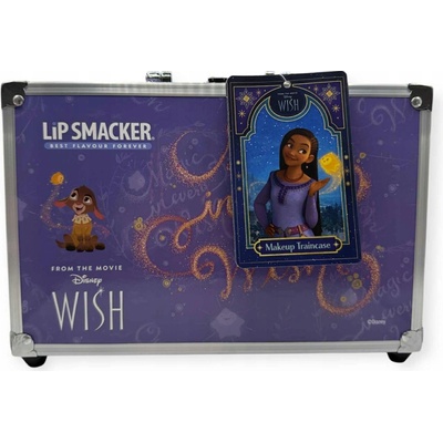 Lip Smaker Disney Princess Ariel Beauty Palette Dekorativní kazeta se zrcátkem 1 ks