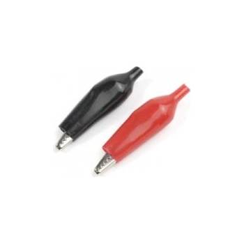 Revtec Малки червени и черни крокодилски щипки (1 комплект)